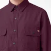 Camisa de algodón de manga larga con forro de franela Camisa de algodón de manga larga con forro de franela