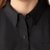 Camisa de botones para mujer talla grande