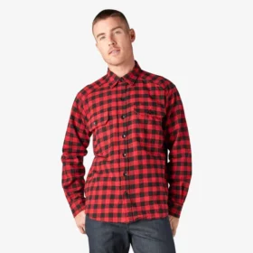 Camisa de franela con estampado Buffalo Check de Dickies 1922