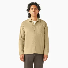 Camisa de pana de corte holgado