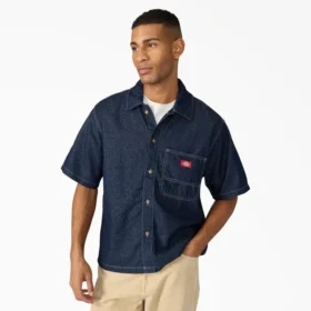 Camisa de pantalón corto con botones
