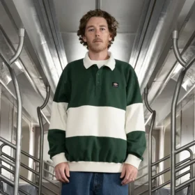 Camisa de rugby de manga larga de Jake Hayes Camisa de rugby de manga larga de Jake Hayes