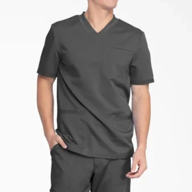 Camisa de trabajo Balance con cuello en V para hombre