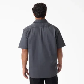 Camisa de trabajo con cremallera de 1/4
