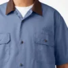 Camisa de trabajo con cuello bloque de Vincent Alvarez Camisa de trabajo con cuello bloque de Vincent Alvarez