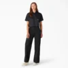 Camisa de trabajo corta para mujer