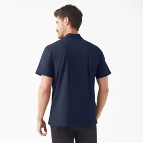 Camisa de trabajo de alto rendimiento de manga corta