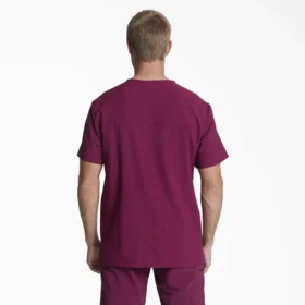 Camisa de trabajo de cuello en V Eds Essentials para hombre