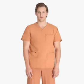 Camisa de trabajo de cuello en V Eds Nxt para hombre