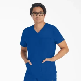 Camisa de trabajo de cuello en V Eds Nxt para hombre