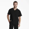 Camisa de trabajo de cuello en V para meter por dentro de los pantalones Eds Essentials para hombre Camisa de trabajo de cuello en V para meter por dentro de los pantalones Eds Essentials para hombre