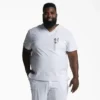 Camisa de trabajo de cuello en V para meter por dentro de los pantalones Eds Essentials para hombre Camisa de trabajo de cuello en V para meter por dentro de los pantalones Eds Essentials para hombre