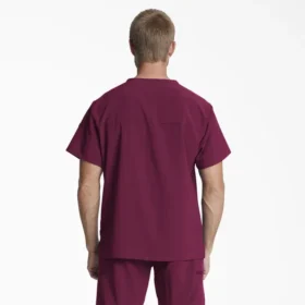 Camisa de trabajo de cuello en V para meter por dentro de los pantalones Eds Essentials para hombre