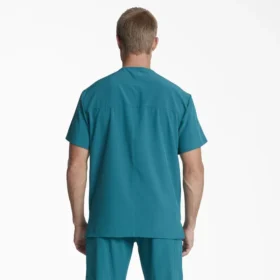 Camisa de trabajo de cuello en V para meter por dentro de los pantalones Eds Essentials para hombre