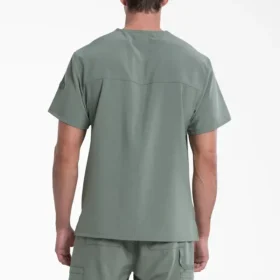 Camisa de trabajo de cuello en V para meter por dentro de los pantalones Eds Essentials para hombre