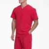 Camisa de trabajo de cuello en V para meter por dentro de los pantalones Eds Essentials para hombre Camisa de trabajo de cuello en V para meter por dentro de los pantalones Eds Essentials para hombre