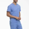 Camisa de trabajo de cuello en V para meter por dentro de los pantalones Eds Essentials para hombre Camisa de trabajo de cuello en V para meter por dentro de los pantalones Eds Essentials para hombre
