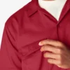 Camisa de trabajo de manga corta Camisa de trabajo de manga corta