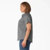 Camisa de trabajo de pantalón corto refrescante para mujer talla grande Camisa de trabajo de pantalón corto refrescante para mujer talla grande