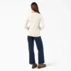 Camisa Henley de cuello redondo para mujer