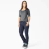 Camisa Henley de manga corta para mujer con pantalones cortos Camisa Henley de manga corta para mujer con pantalones cortos