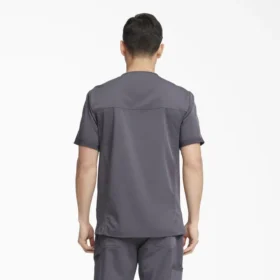 Camisa médica de cuello en V para hombre Balance