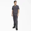 Camisa médica de cuello en V para hombre Balance Camisa médica de cuello en V para hombre Balance