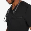 Camisa médica de cuello en V para hombre Balance Camisa médica de cuello en V para hombre Balance