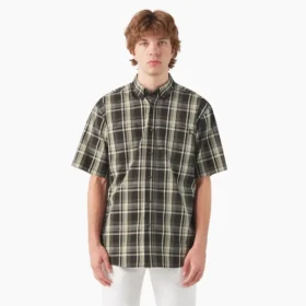 Camisa tejida de manga corta