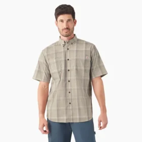 Camisa tejida de manga corta