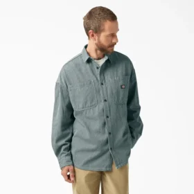 Camisas de botones a rayas Hickory