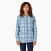 Camisas de franela a cuadros de manga larga para mujer Camisas de franela a cuadros de manga larga para mujer