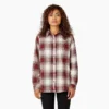 Camisas de franela a cuadros de manga larga para mujer Camisas de franela a cuadros de manga larga para mujer