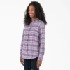 Camisas de franela a cuadros de manga larga para mujer Camisas de franela a cuadros de manga larga para mujer
