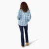 Camisas de franela a cuadros de manga larga para mujer Camisas de franela a cuadros de manga larga para mujer