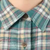 Camisas de franela a cuadros de manga larga para mujer Camisas de franela a cuadros de manga larga para mujer