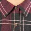 Camisas de franela a cuadros de manga larga para mujer