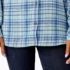 Camisas de franela a cuadros de manga larga para mujer Camisas de franela a cuadros de manga larga para mujer