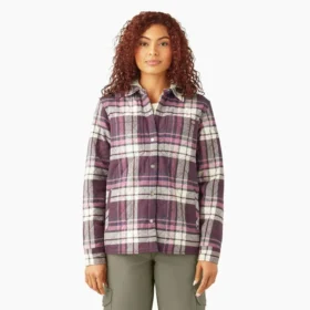 Camisas de franela con capucha para mujer