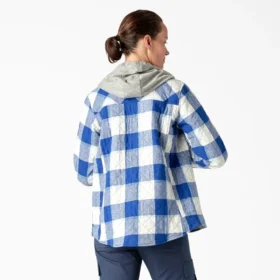 Camisas de franela con capucha para mujer