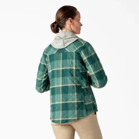 Camisas de franela con capucha para mujer