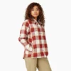 Camisas de franela con capucha para mujer Camisas de franela con capucha para mujer