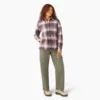 Camisas de franela con capucha para mujer Camisas de franela con capucha para mujer