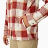 Camisas de franela con capucha para mujer Camisas de franela con capucha para mujer