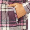 Camisas de franela con capucha para mujer Camisas de franela con capucha para mujer