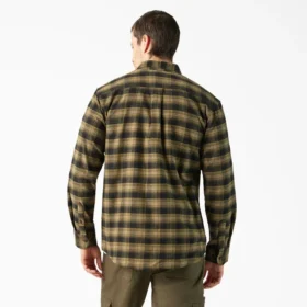 Camisas de franela de manga larga Flex
