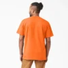 Camisas de manga corta con bolsillo de neón de tejido grueso