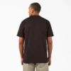 Camisas de manga corta con bolsillo de tejido de punto de peso pesado jaspeado