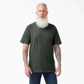 Camisas de manga corta con bolsillo refrescante