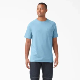 Camisas de manga corta con bolsillo refrescante